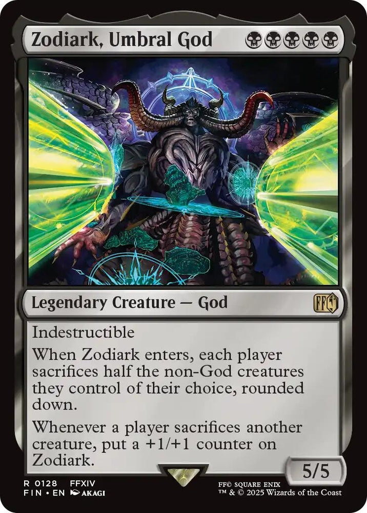 Image for Zodiark, Umbral God (128) (FINAL FANTASY) - Magic: The Gathering