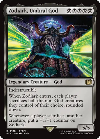 Image for Zodiark, Umbral God (128) (FINAL FANTASY) - Magic: The Gathering
