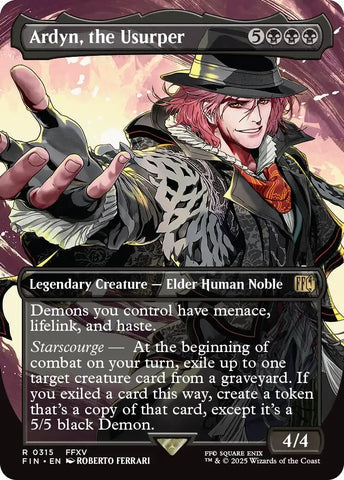 Image for Ardyn, the Usurper (Borderless) (0315) (315) (FINAL FANTASY) - Magic: The Gathering