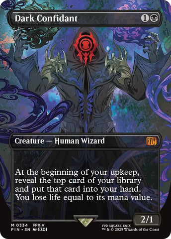 Image for Dark Confidant (Borderless) (334) (FINAL FANTASY) - Magic: The Gathering