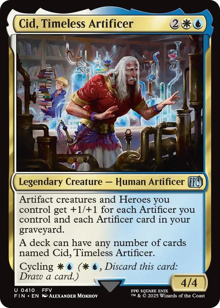Image for Cid, Timeless Artificer (0410) (410) (FINAL FANTASY) - Magic: The Gathering