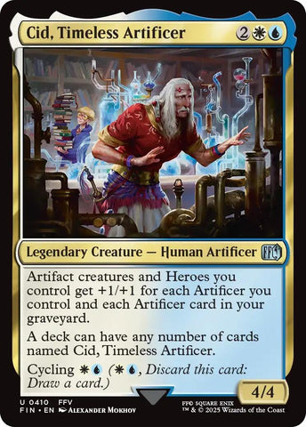 Image for Cid, Timeless Artificer (0410) (410) (FINAL FANTASY) - Magic: The Gathering