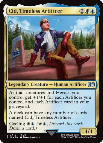 Image for Cid, Timeless Artificer (0412) (412) (FINAL FANTASY) - Magic: The Gathering