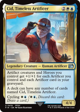 Image for Cid, Timeless Artificer (0419) (419) (FINAL FANTASY) - Magic: The Gathering