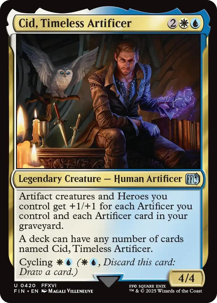 Image for Cid, Timeless Artificer (0420) (420) (FINAL FANTASY) - Magic: The Gathering