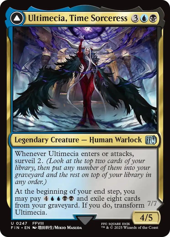 Image for Ultimecia, Time Sorceress (247) (FINAL FANTASY) - Magic: The Gathering