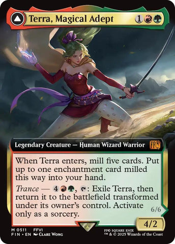 Image for Terra, Magical Adept (Extended Art) (511) (FINAL FANTASY) - Magic: The Gathering