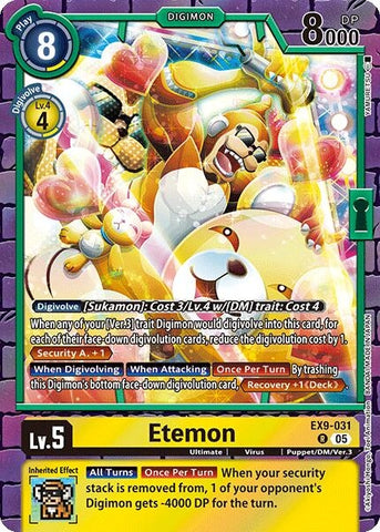 Etemon (EX9-031 R) (Versus Monsters)