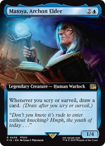 Image for Matoya, Archon Elder (Extended Art) (439) (FINAL FANTASY) - Magic: The Gathering