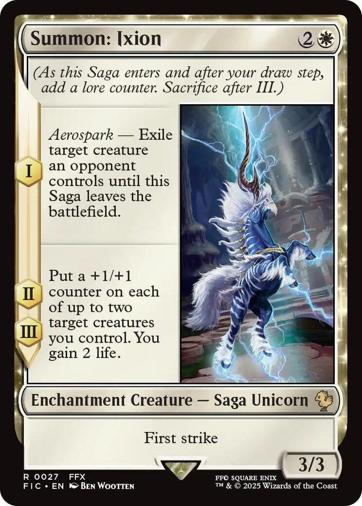 Image for Summon: Ixion (27) [Commander: FINAL FANTASY] - Magic: The Gathering