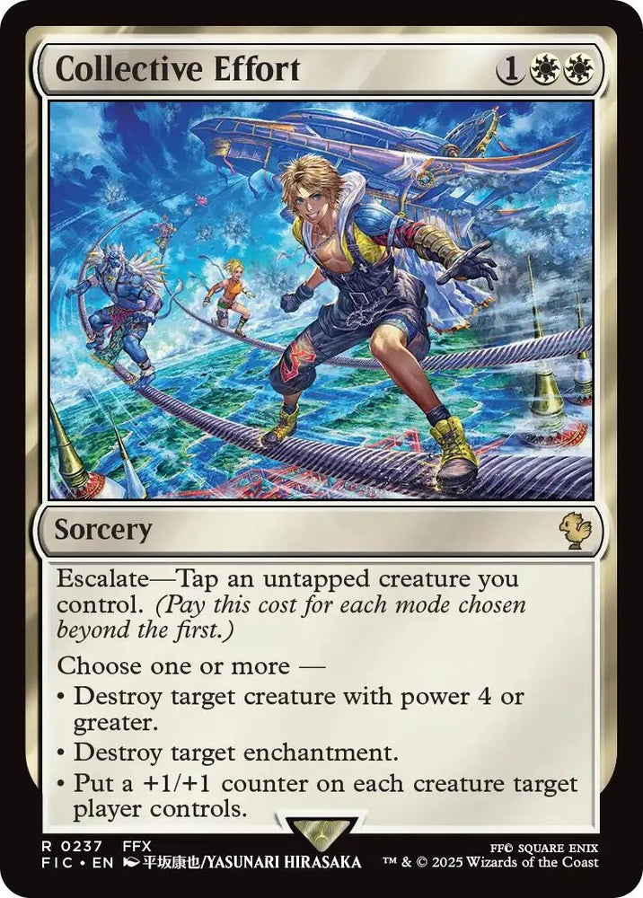 Image for Collective Effort (237) [Commander: FINAL FANTASY] - Magic: The Gathering