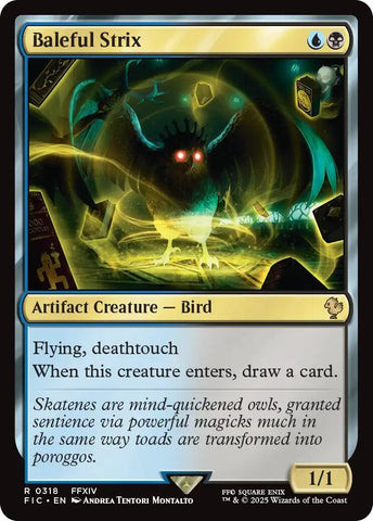 Image for Baleful Strix (318) (Commander: FINAL FANTASY) - Magic: The Gathering