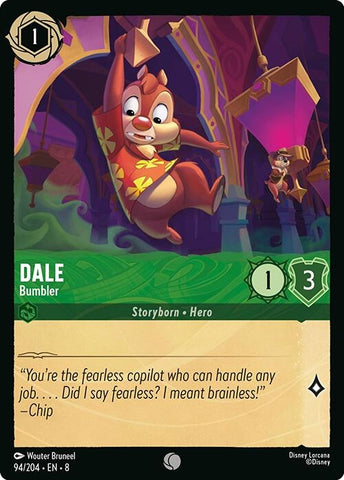 Image for Dale - Bumbler (94/204) (Reign of Jafar) - Disney Lorcana