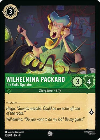 Wilhelmina Packard - The Radio Operator (85/204) (Reign of Jafar)