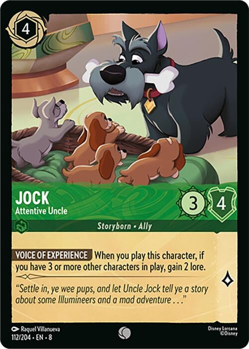 Image for Jock - Attentive Uncle (112/204) (Reign of Jafar) - Disney Lorcana
