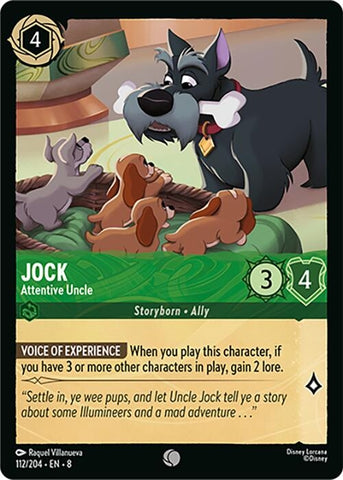 Image for Jock - Attentive Uncle (112/204) (Reign of Jafar) - Disney Lorcana