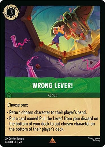 Wrong Lever! (116/204) (Reign of Jafar)