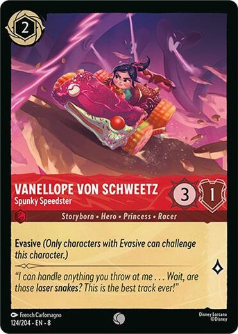 Vanellope Von Schweetz - Spunky Speedster (124/204) (Reign of Jafar)
