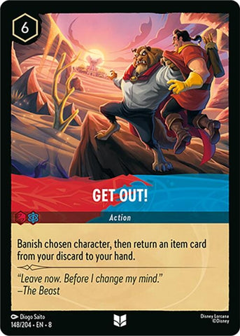 Image for Get Out! (148/204) (Reign of Jafar) - Disney Lorcana
