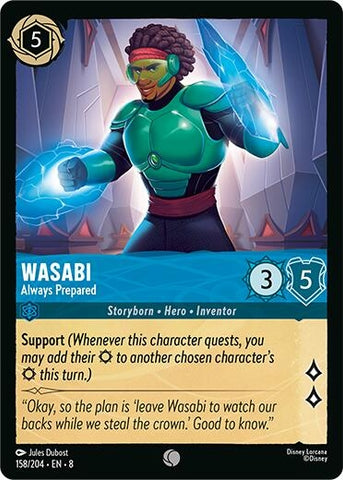 Wasabi - Always Prepared (158/204) (Reign of Jafar)