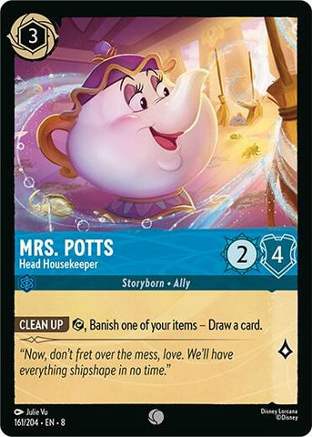 Mrs.Potts - Head Housekeeper (161/204) (Reign of Jafar)