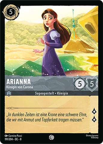 Image for Arianna - Queen of Corona (191/204) (Reign of Jafar) - Disney Lorcana
