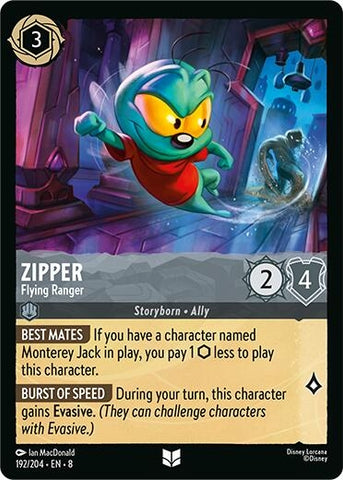 Zipper - Flying Ranger (192/204) (Reign of Jafar)