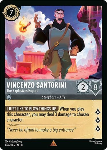 Vincenzo Santorini - The Explosives Expert (197/204) (Reign of Jafar)