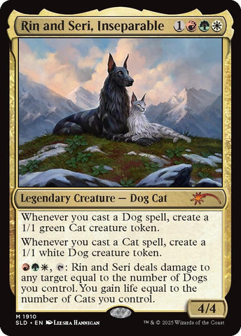 Image for Rin and Seri, Inseparable (1910) (1910) (Secret Lair Drop Series) - Magic: The Gathering