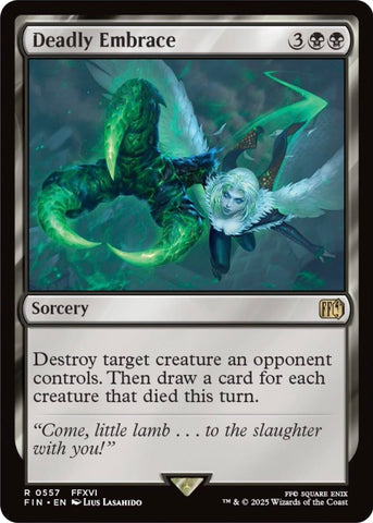 Image for Deadly Embrace (557) (FINAL FANTASY) - Magic: The Gathering