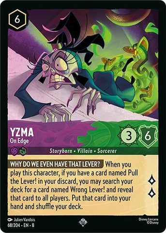 Yzma - On Edge (68/204) (Reign of Jafar)