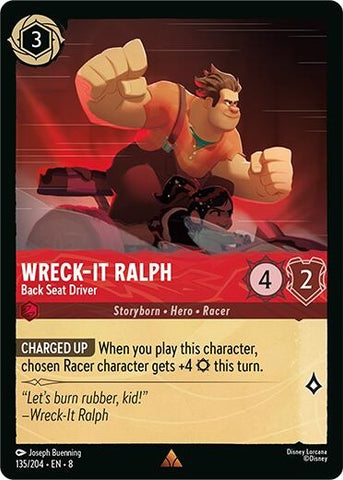 Wreck-It Ralph - Back Seat Driver (135/204) (Reign of Jafar)
