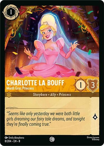 Charlotte La Bouff - Mardi Gras Princess (8/204) [Reign of Jafar]