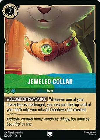 Image for Jeweled Collar (120/204) (Reign of Jafar) - Disney Lorcana