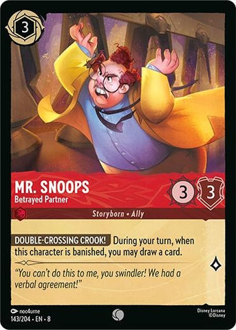 Mr. Snoops - Betrayed Partner (143/204) (Reign of Jafar)