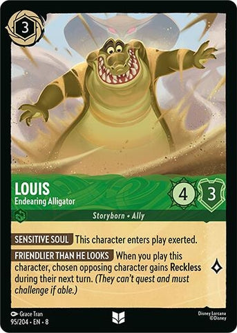Louis - Endearing Alligator (95/204) (Reign of Jafar)