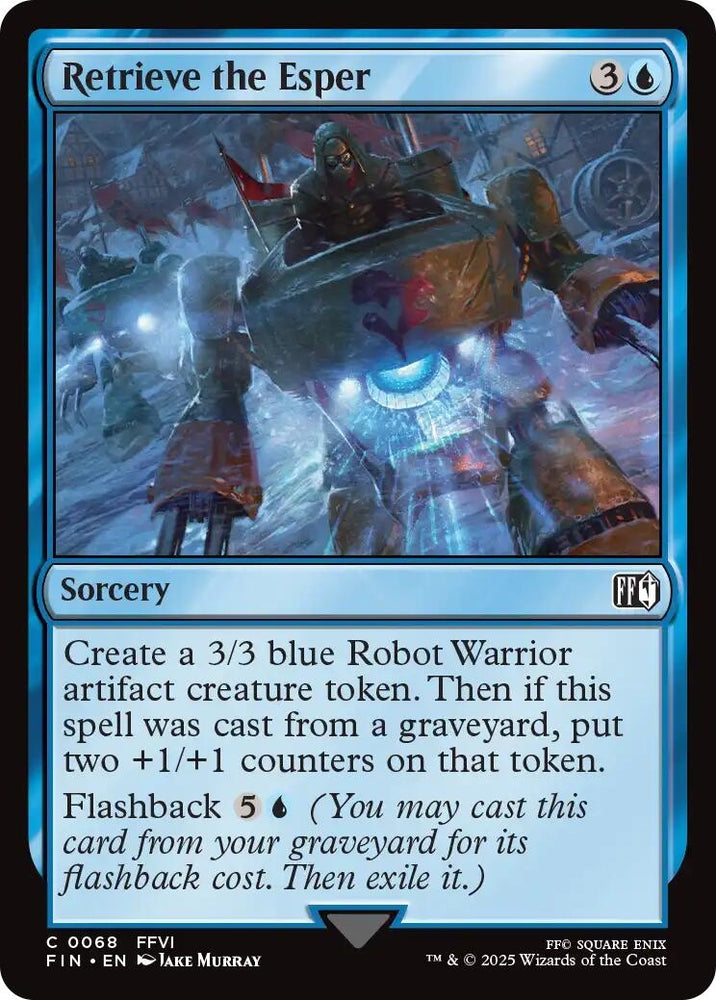 Image for Retrieve the Esper (68) (FINAL FANTASY) - Magic: The Gathering