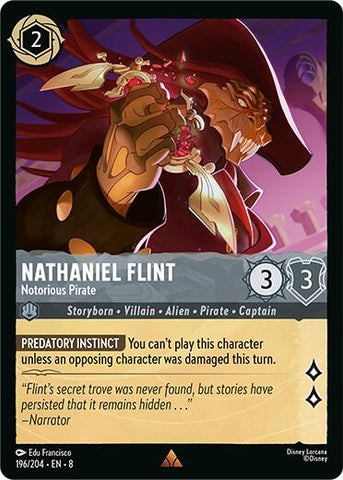 Nathaniel Flint - Notorious Pirate (196/204) (Reign of Jafar)