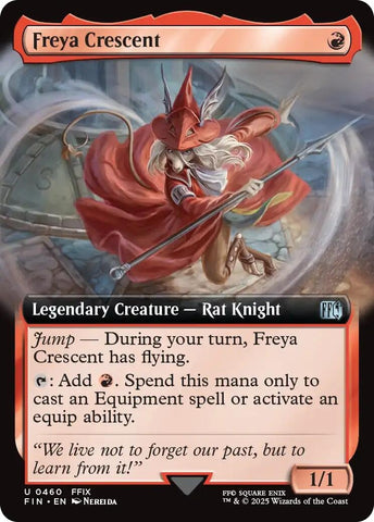 Image for Freya Crescent (Extended Art) (460) (FINAL FANTASY) - Magic: The Gathering