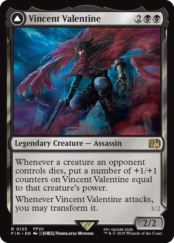 Image for Vincent Valentine (125) (FINAL FANTASY) - Magic: The Gathering