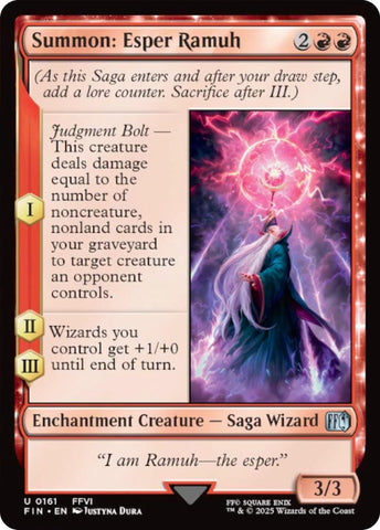 Image for Summon: Esper Ramuh (161) (FINAL FANTASY) - Magic: The Gathering