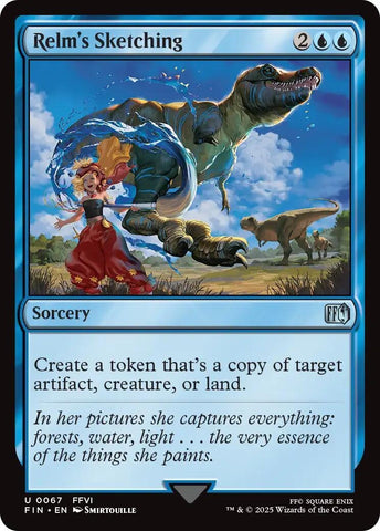 Image for Relm's Sketching (67) (FINAL FANTASY) - Magic: The Gathering