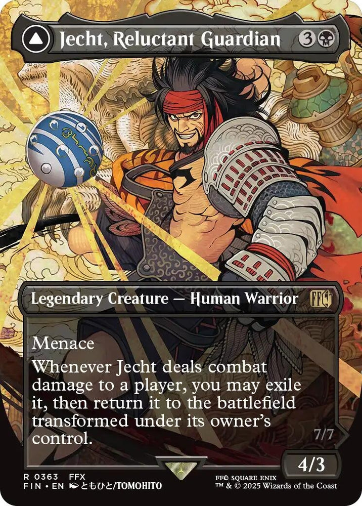 Image for Jecht, Reluctant Guardian (Borderless) (363) [FINAL FANTASY] - Magic: The Gathering
