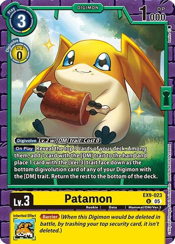 Patamon (EX9-023 U) (Versus Monsters)