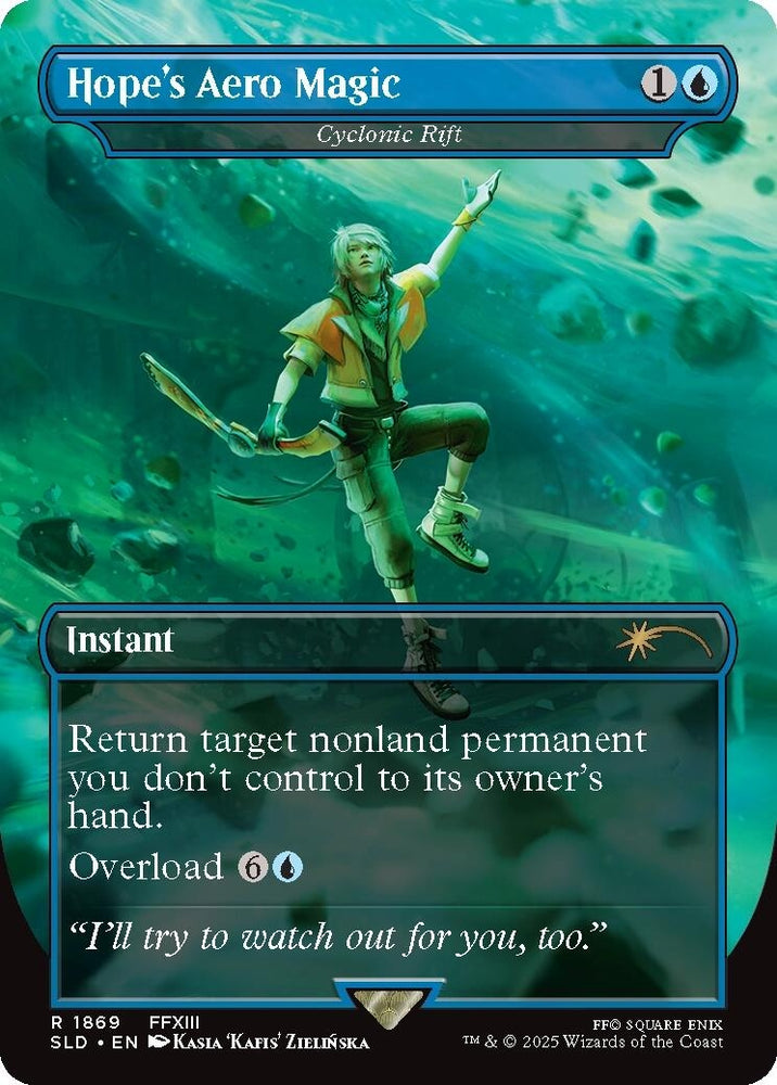 Image for Hope's Aero Magic - Cyclonic Rift (1869) (Secret Lair Drop Series) - Magic: The Gathering