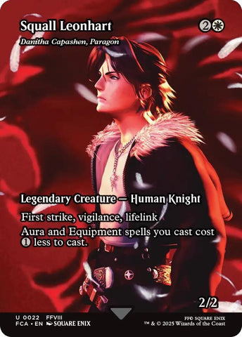 Image for Squall Leonhart - Danitha Capashen, Paragon (Showcase) (22) (FINAL FANTASY: Through the Ages) - Magic: The Gathering