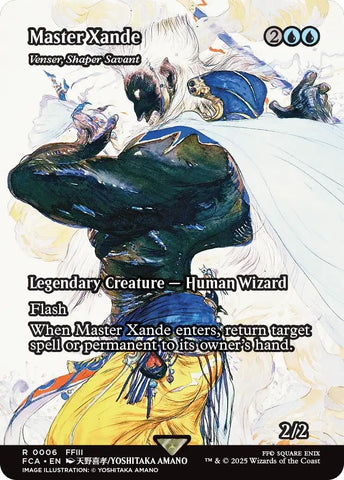 Image for Master Xande - Venser, Shaper Savant (Showcase) (6) (FINAL FANTASY: Through the Ages) - Magic: The Gathering