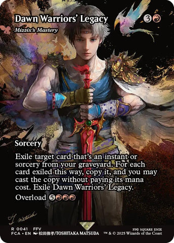 Image for Dawn Warriors' Legacy - Mizzix's Mastery (Showcase) (41) (FINAL FANTASY: Through the Ages) - Magic: The Gathering