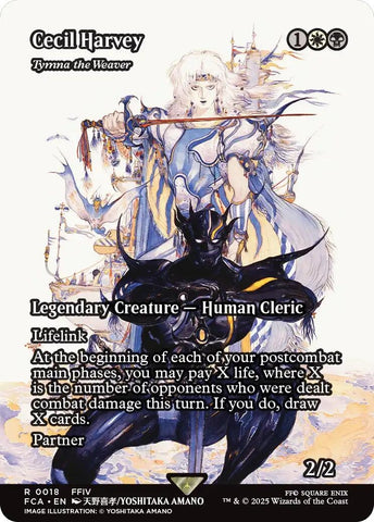 Image for Cecil Harvey Tymna the Weaver - Tymna the Weaver (Showcase) (18) (FINAL FANTASY: Through the Ages) - Magic: The Gathering