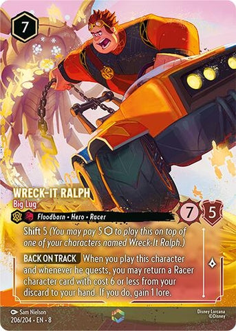 Wreck-It Ralph - Big Lug (Enchanted) (206/204) (Reign of Jafar)